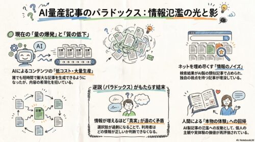 AI記事のパラドックス