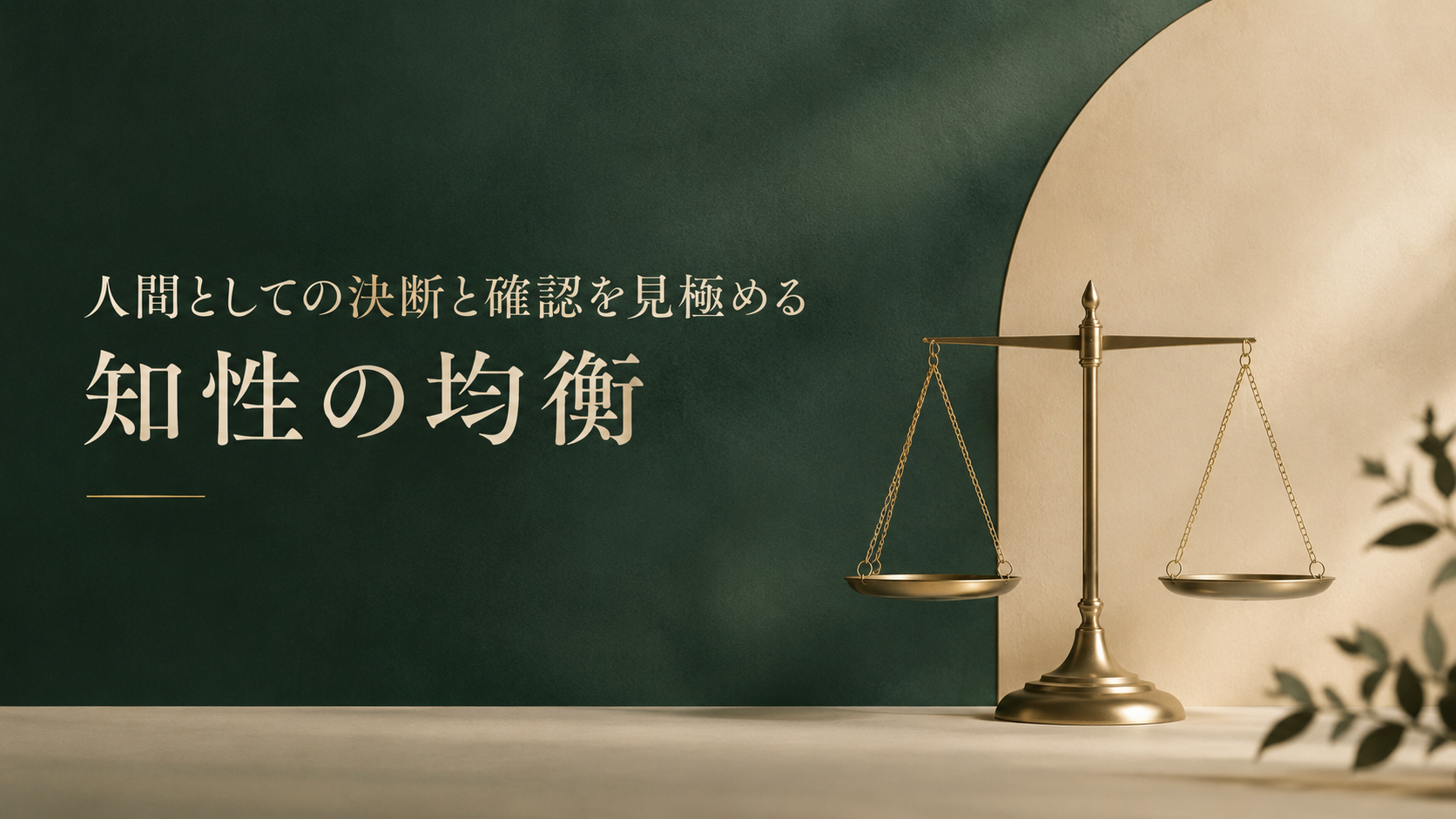 シンプルな天秤