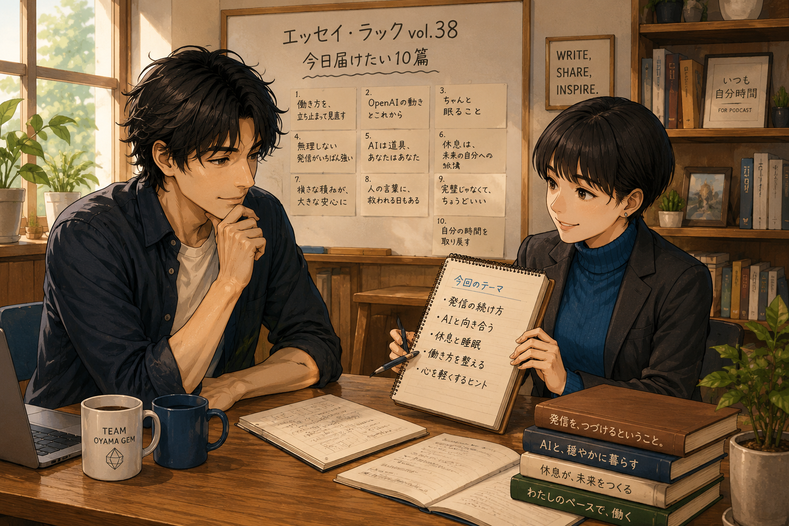 発信の導線や数字を見直し、読者とのつながりを考えるイメージ