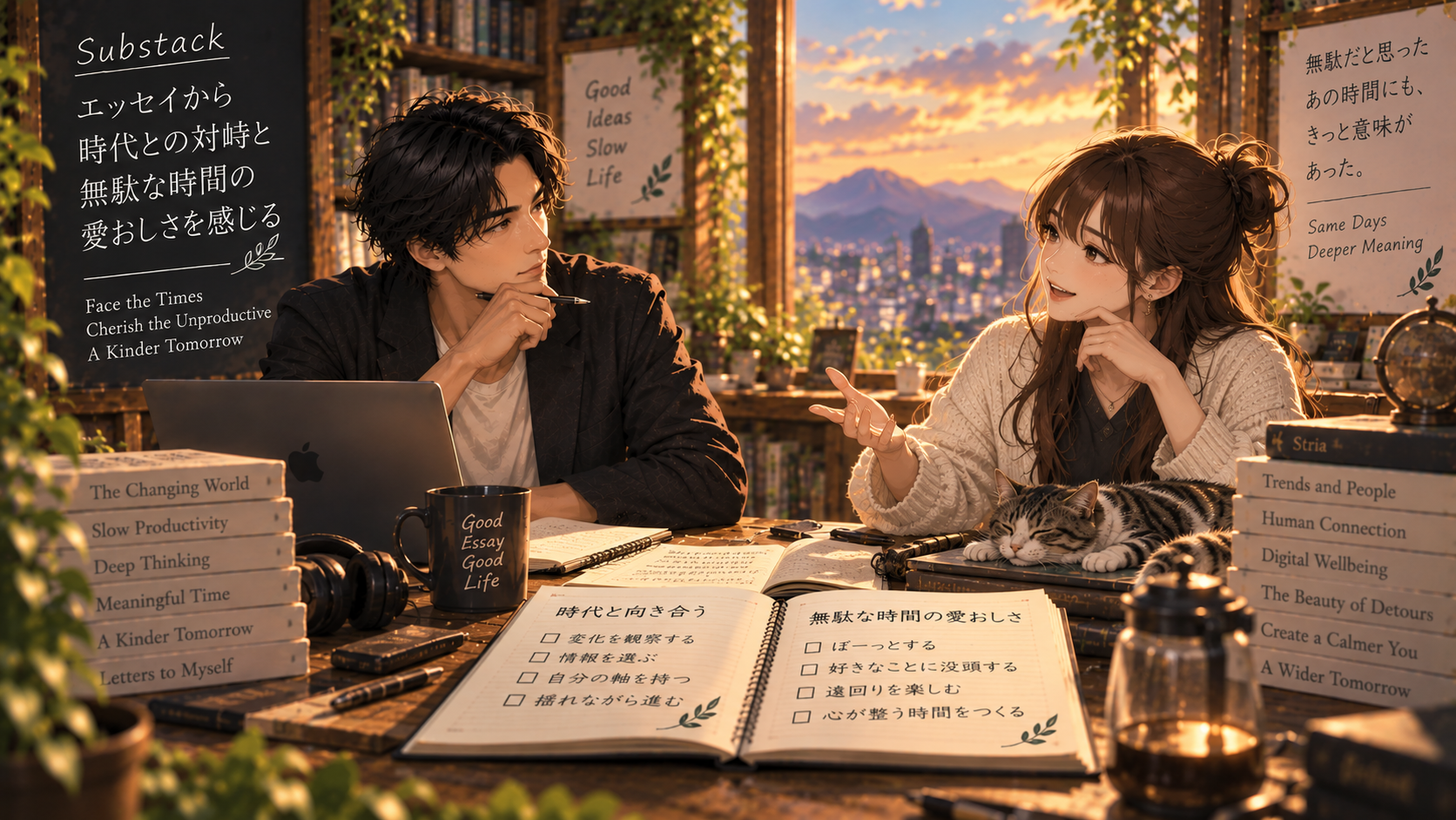 Substack エッセイから時代との対峙と無駄な時間の愛おしさを感じる大山とストリア