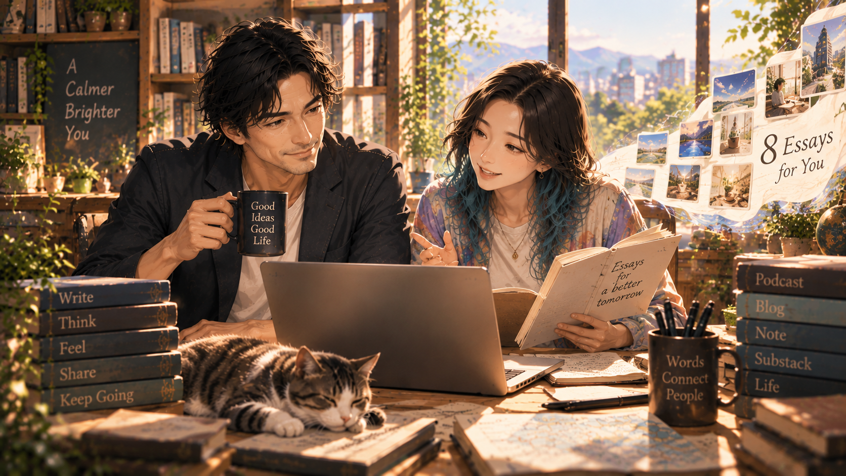 Substack エッセイ8篇の言葉と体温を読者へ届ける大山とジェシカ