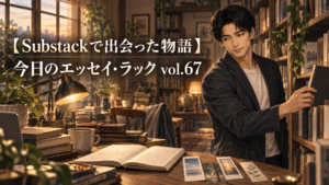 Substackで出会った物語_今日のエッセイラック_vol67_アイキャッチ