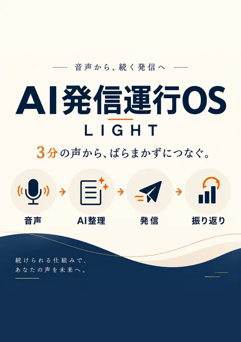 「AI発信運行OS Light」の表紙